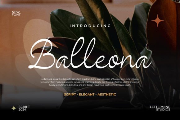 Balleona Font: A Guide to Elegant Script Typography
