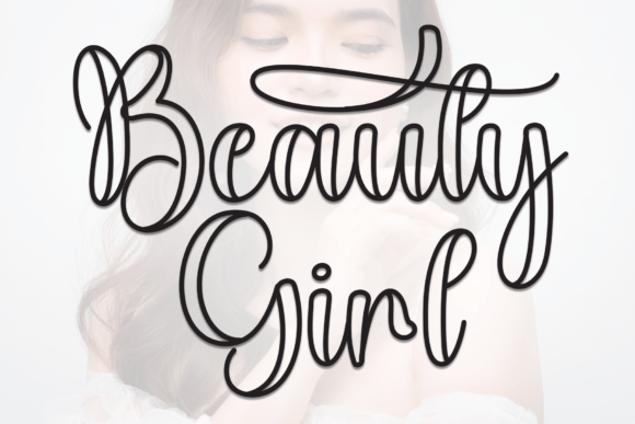 Beauty Girl Font: A Stylish Script for Elegant Projects