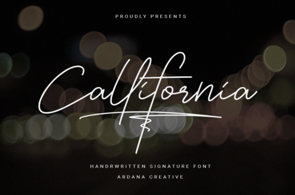 Callifornia: A Fresh Take on Classy Handwritten Fonts