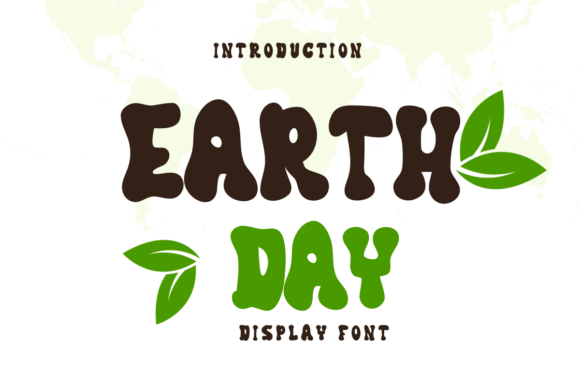 Earth Day Font: A Natural Handwritten Typeface for Creative Projects