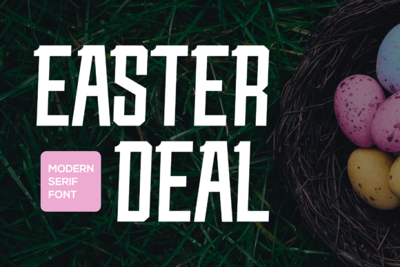 Easter Deal Font: Bold Authenticity for Modern Brands
