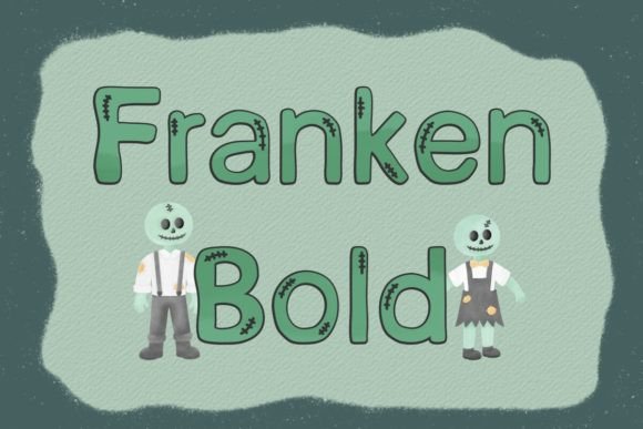 Franken Bold Font: A Spooky Twist on Modern Display Typography