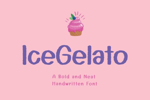 IceGelato Font: Sweetening Your Brand with Handwritten Charm