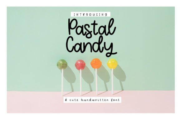 Pastal Candy Font: Infusing Joy into Your Creative Projects