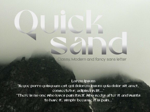 Quick Sand Font: The Playful Geometry for Modern Brands