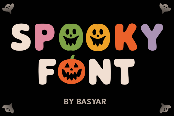 Spooky Font: A Playful Typeface for Festive Designs