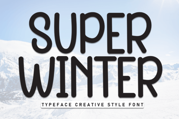 Super Winter Font: A Handwritten Style for Modern Creators