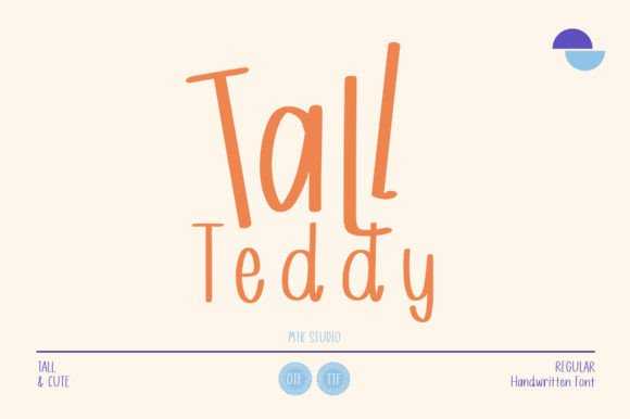 Tall Teddy Font: The Adorable Sans-Serif for Digital Planning
